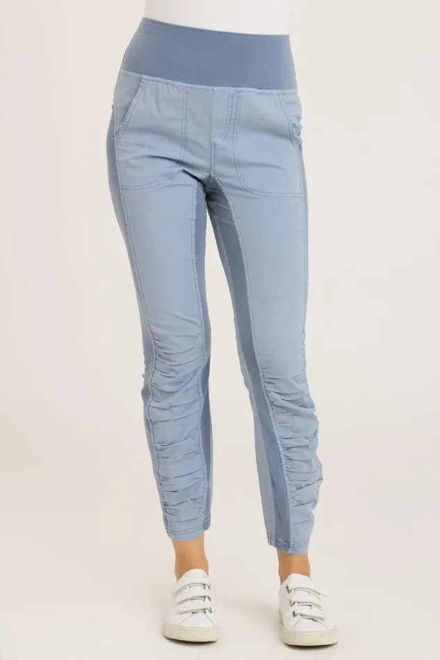 High Waist Penny Legging Orion Blue Pigment Clothing XCVI Leggings