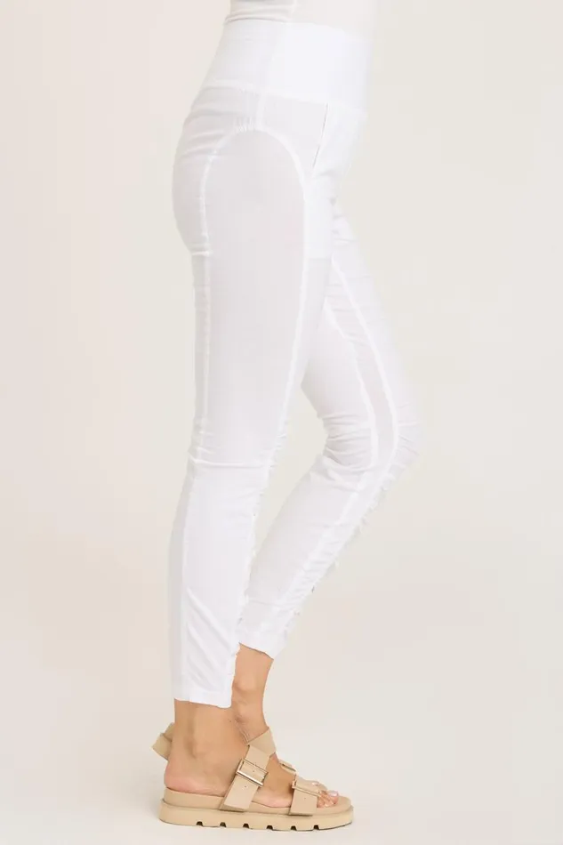 High Waist Penny Legging White Clothing XCVI Leggings