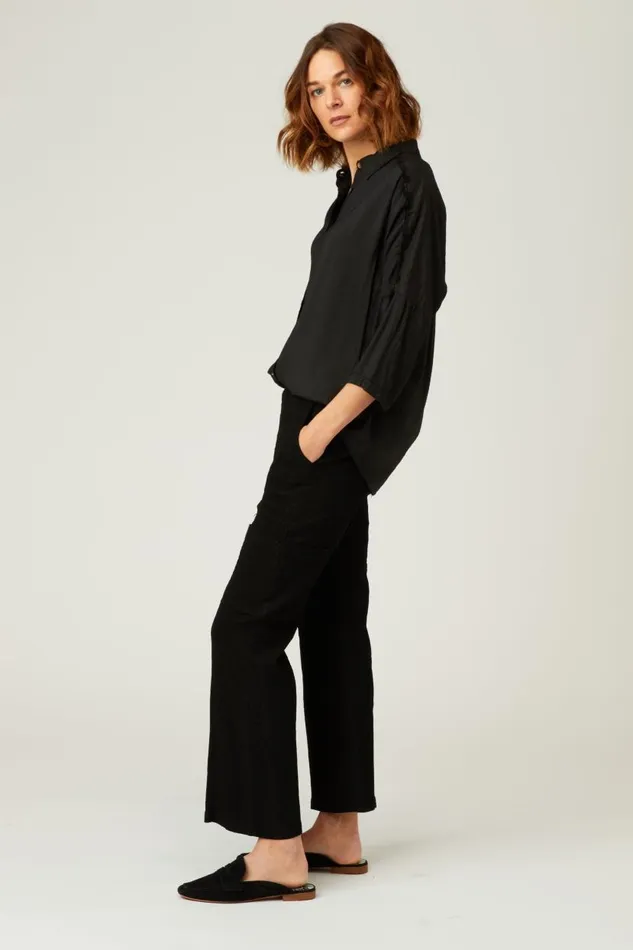Hollis Pant Black Double Dye Clothing XCVI Pants