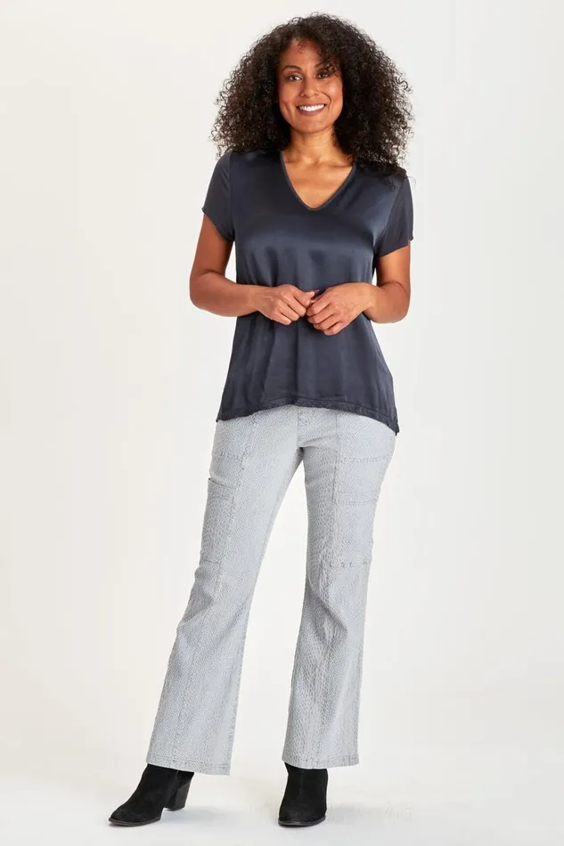 Hollis Pant Soft Pebble Pigment Clothing XCVI Pants