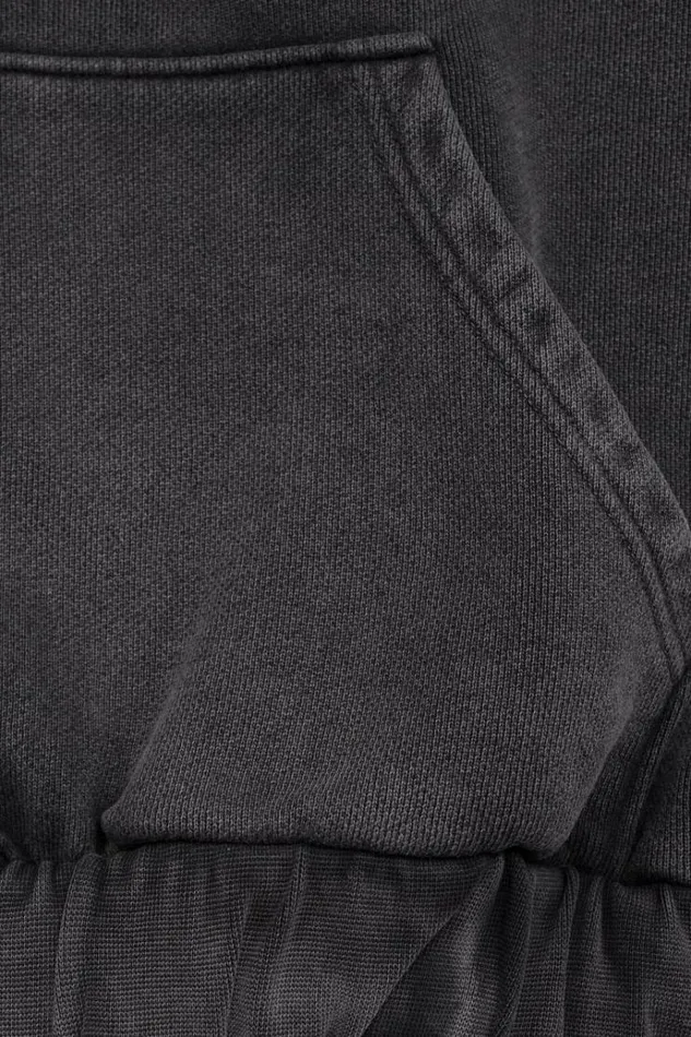 Hoodies and Sweats Men MISBHV Community Zipped Hoodie Washed Black