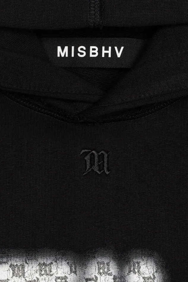 Hoodies and Sweats WomenMen MISBHV Teile Hoodie Black