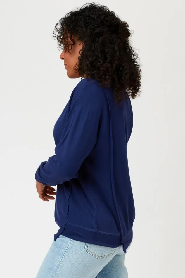 Hotah Pullover Hague Blue Clothing XCVI Sweatshirts