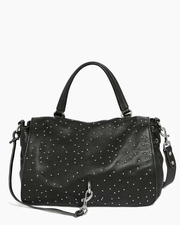 Inner Peace Large Convertible Shoulder Scattered Studs Women Aimee Kestenberg Shoulder Bags Inner Peace Large Convertible Shoulder Scattered Studs Women Aimee Kestenberg Shoulder Bags
