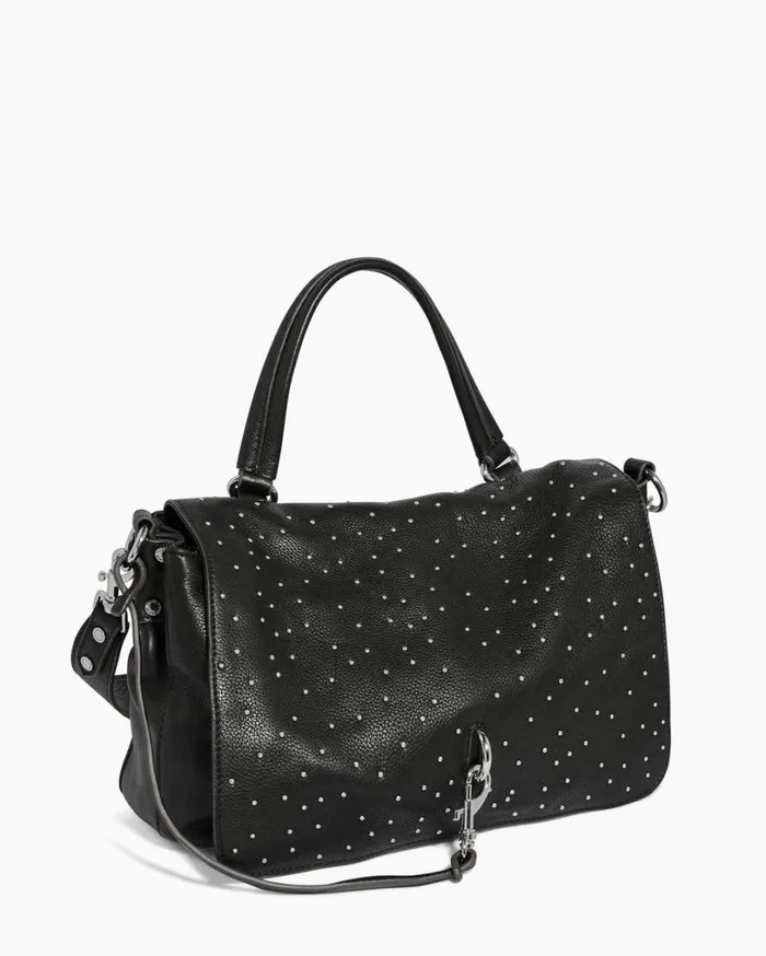 Inner Peace Large Convertible Shoulder Scattered Studs Women Aimee Kestenberg Shoulder Bags