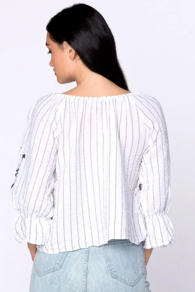 Isabel Blouse White Clothing XCVI ShirtsBlouses