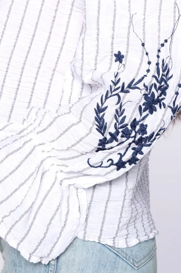 Isabel Blouse White Clothing XCVI ShirtsBlouses