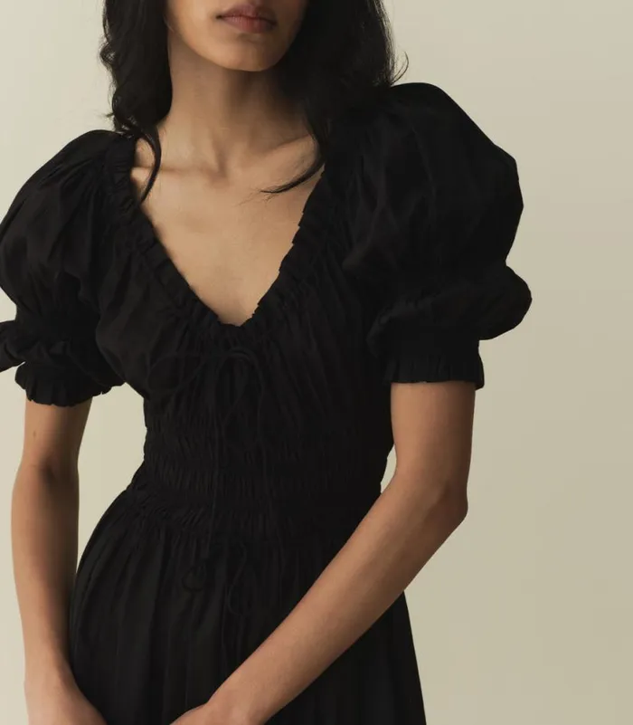 ISCHIA DRESS Black Shop DEN Dresses