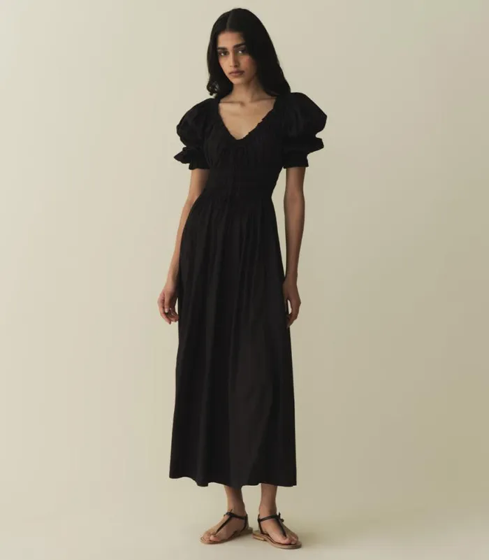ISCHIA DRESS Black Shop DEN Dresses