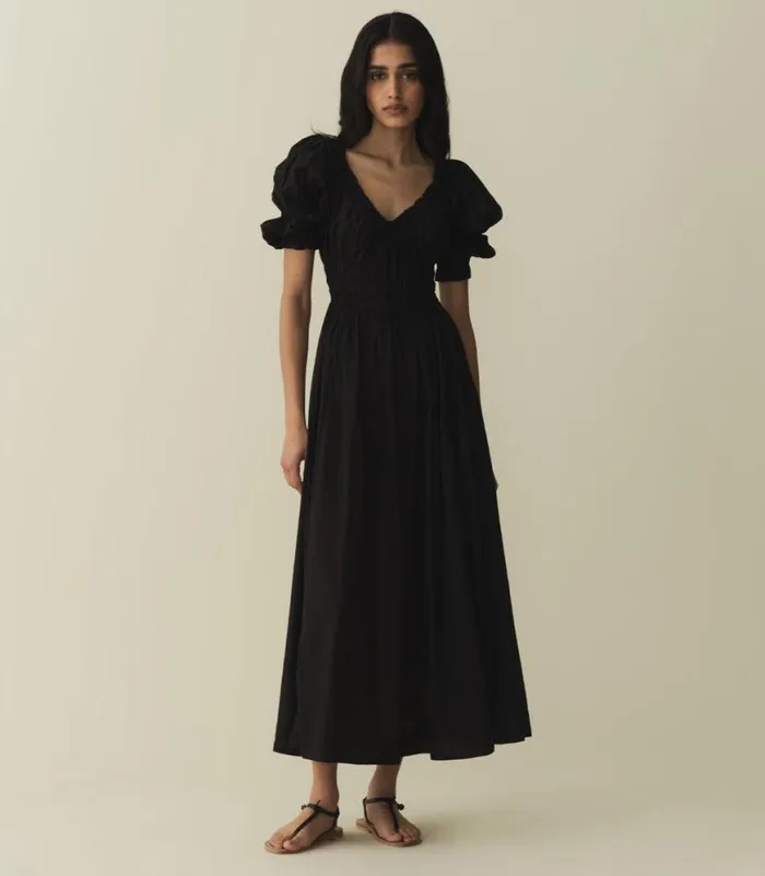 ISCHIA DRESS Black Shop DEN Dresses