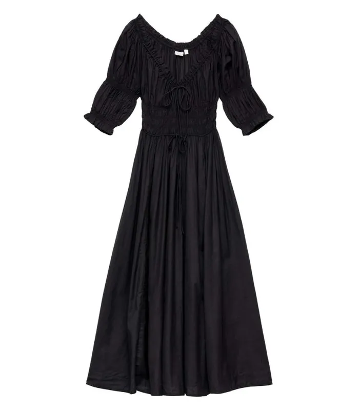 ISCHIA DRESS Black Shop DEN Dresses