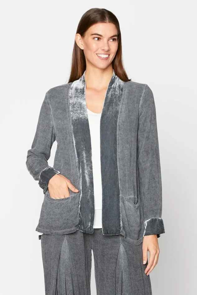 Izara Jacket London Grey Clothing XCVI Jackets