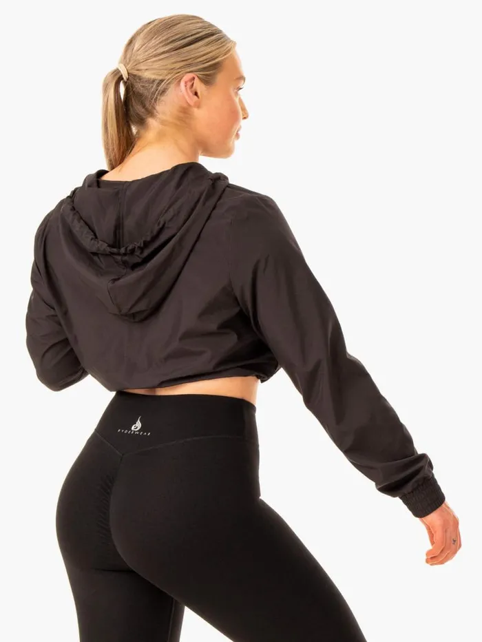 Jackets and Jumpers Womens Ryderwear Element Windbreaker Black