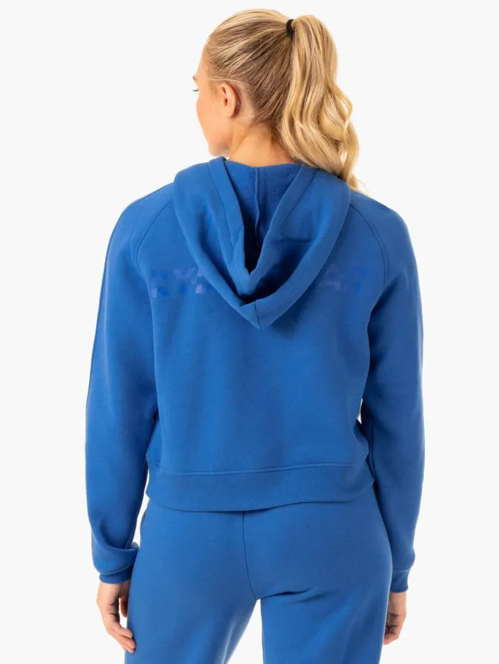 Jackets and Jumpers Womens Ryderwear Sideline Hoodie Cobalt Blue