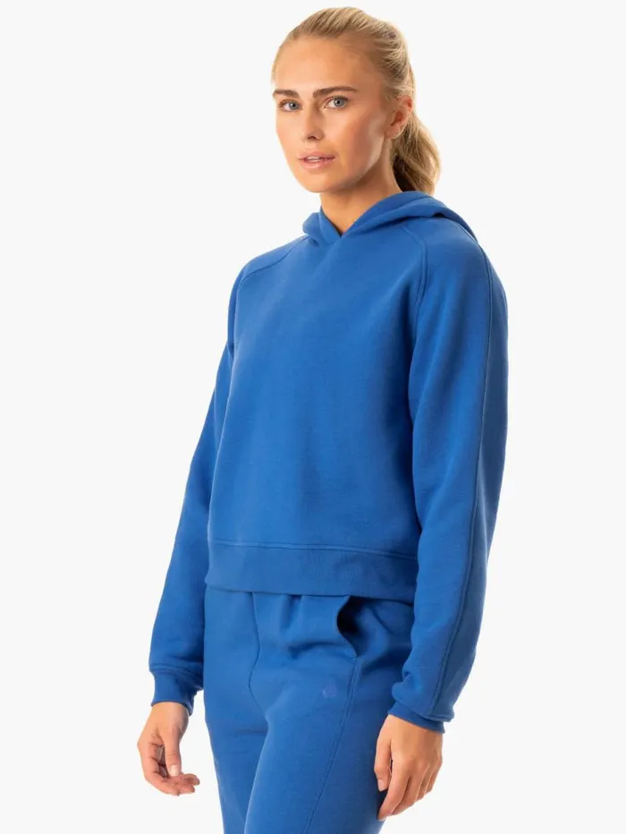 Jackets and Jumpers Womens Ryderwear Sideline Hoodie Cobalt Blue