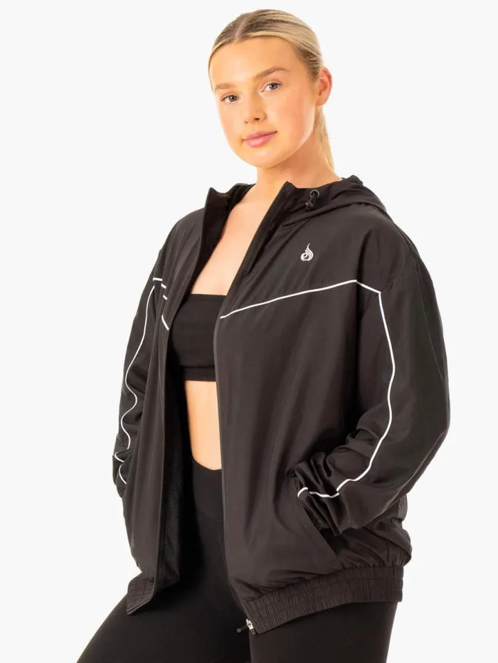 Jackets and Jumpers Womens Ryderwear Ultimate Windbreaker Black