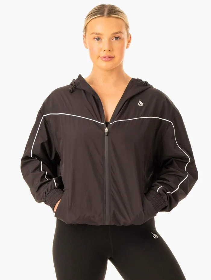 Jackets and Jumpers Womens Ryderwear Ultimate Windbreaker Black