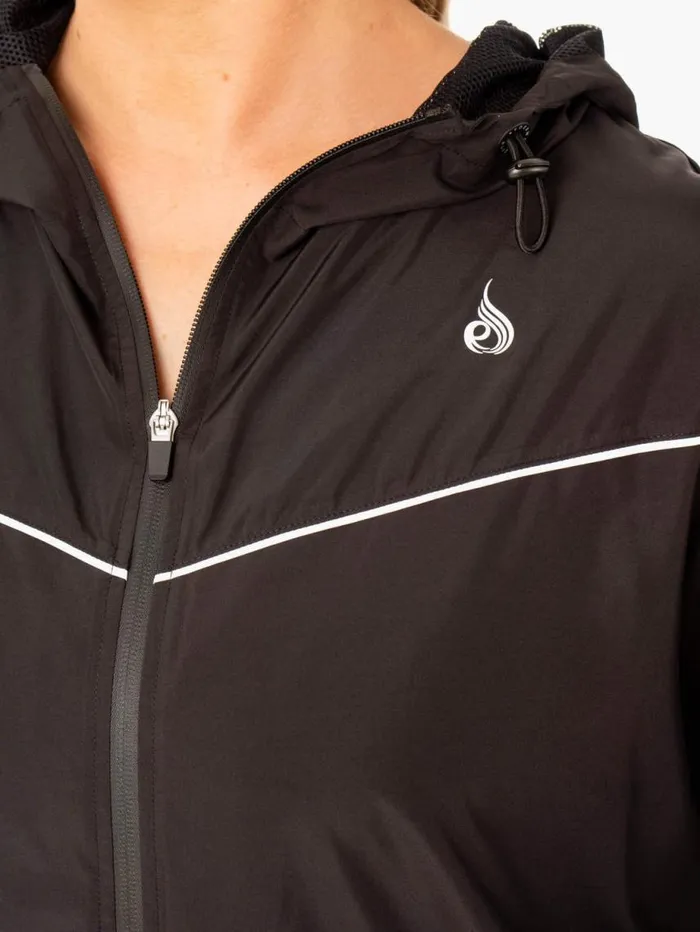 Jackets and Jumpers Womens Ryderwear Ultimate Windbreaker Black