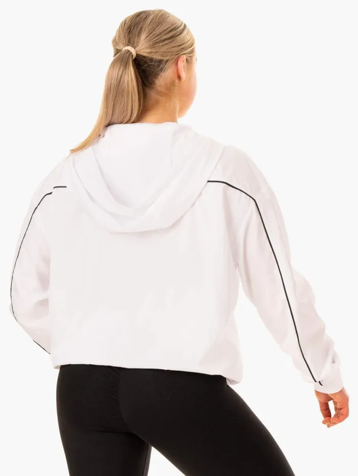 Jackets and Jumpers Womens Ryderwear Ultimate Windbreaker White