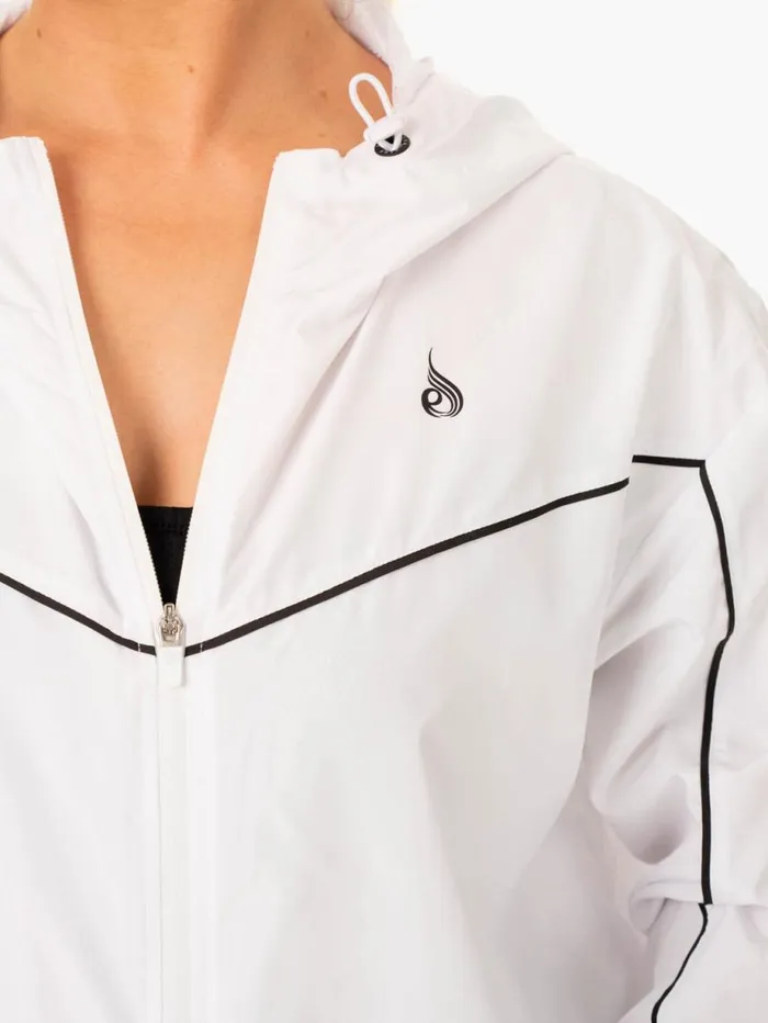 Jackets and Jumpers Womens Ryderwear Ultimate Windbreaker White