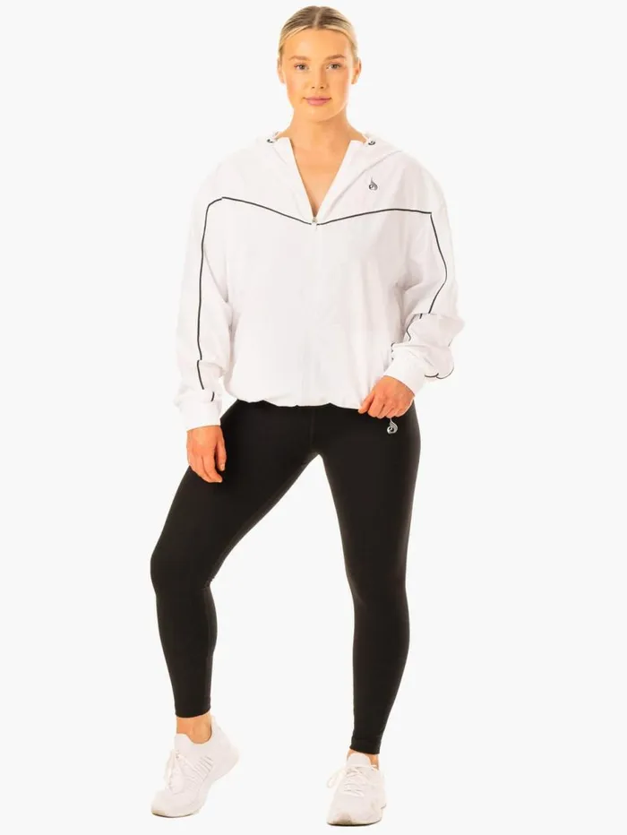 Jackets and Jumpers Womens Ryderwear Ultimate Windbreaker White