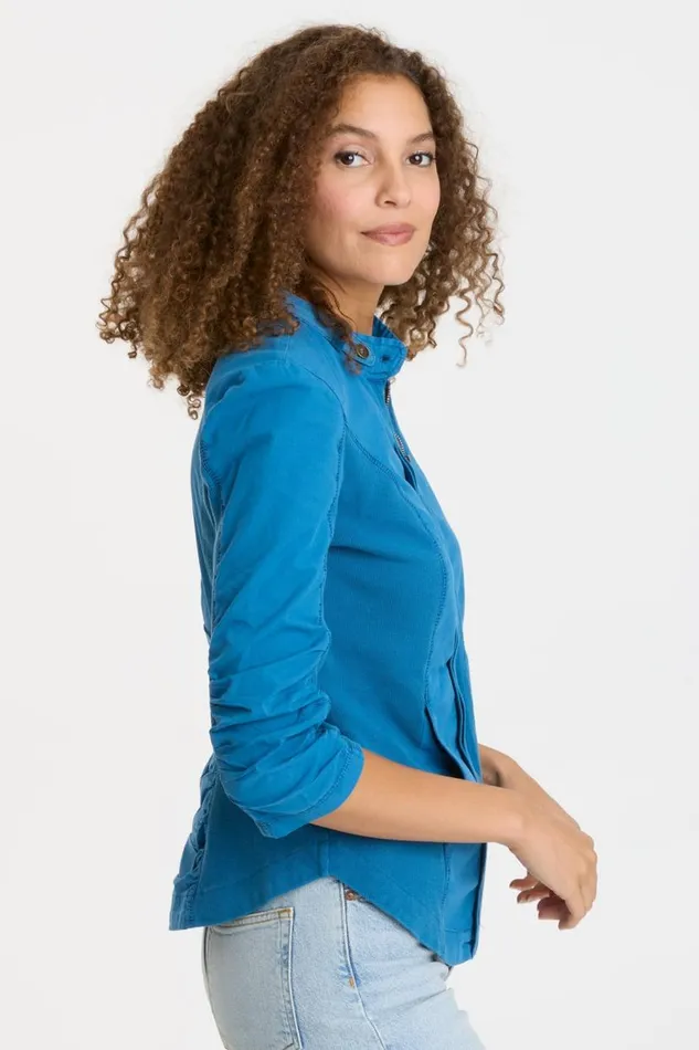 Janet Jacket Poseidon Pigment Clothing XCVI Jackets