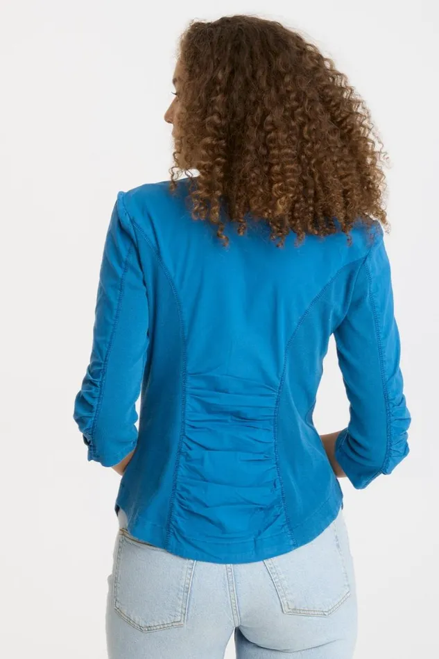 Janet Jacket Poseidon Pigment Clothing XCVI Jackets