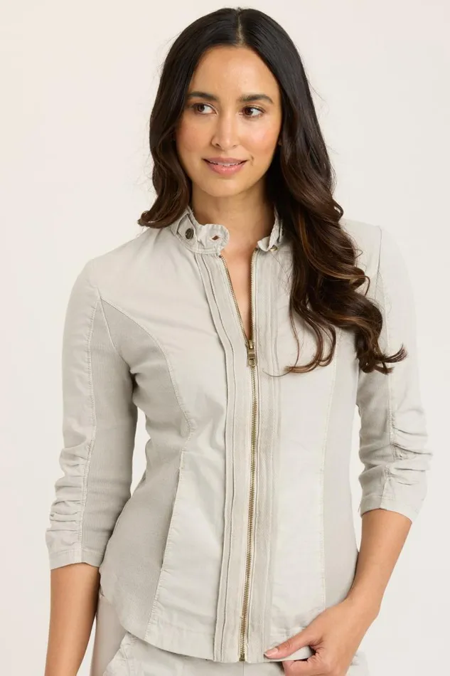 Janet Jacket Whitecap Pigment Clothing XCVI Jackets