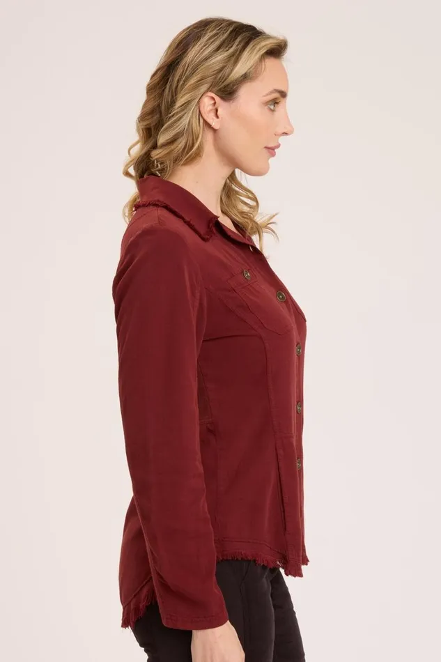 Jareth Shacket Port Pigment Clothing XCVI ShirtsBlouses