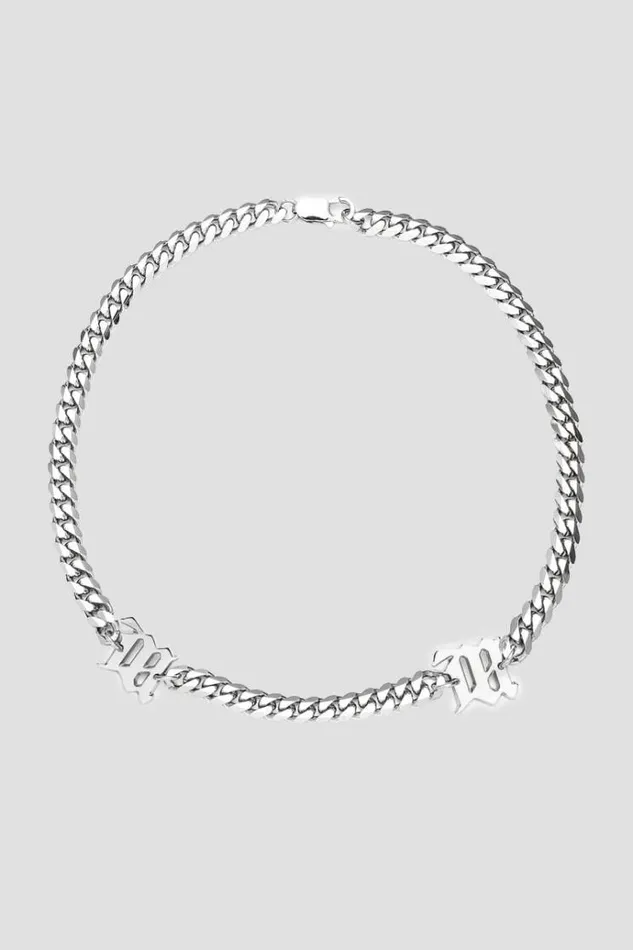 Jewelry WomenMen MISBHV Curb Link Choker Silver
