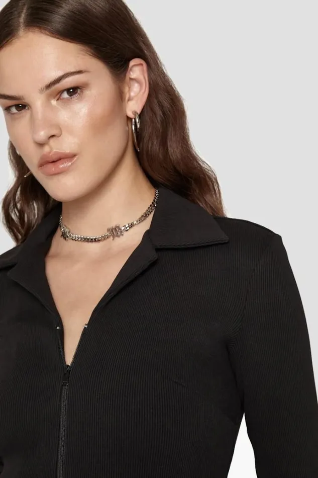Jewelry WomenMen MISBHV Curb Link Choker Silver