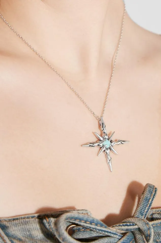 Jewelry WomenMen MISBHV Goa Spike Necklace Silver