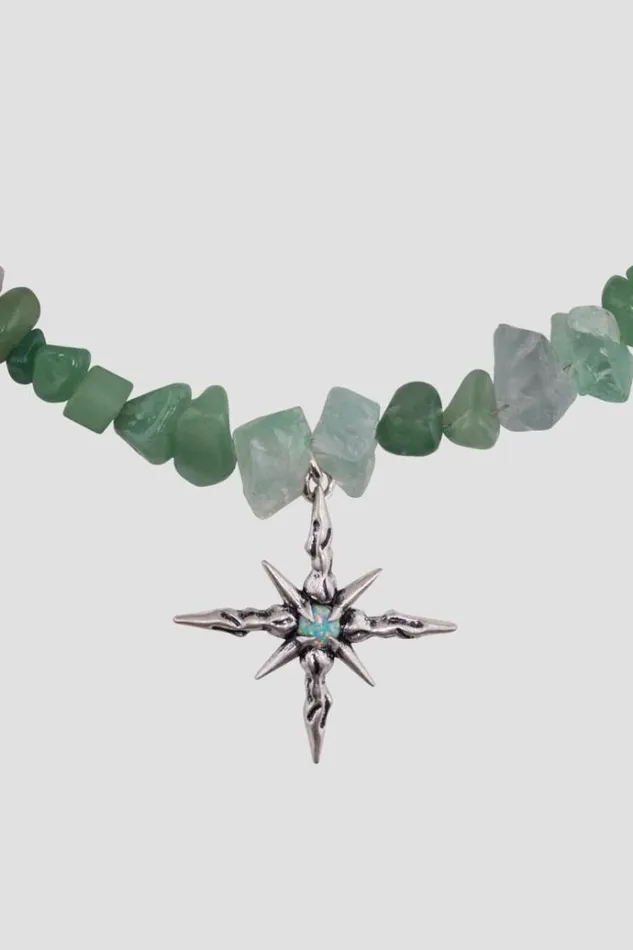 Jewelry WomenMen MISBHV Ibiza Necklace Greensilver