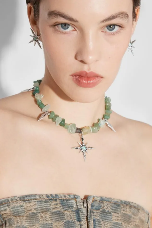 Jewelry WomenMen MISBHV Ibiza Necklace Greensilver