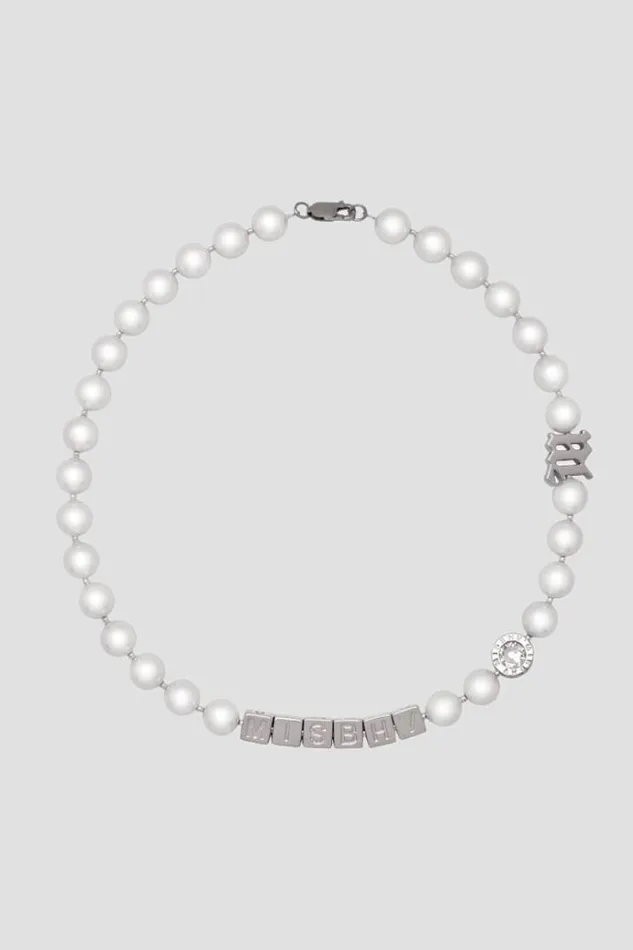 Jewelry WomenMen MISBHV NY Bead Necklace White