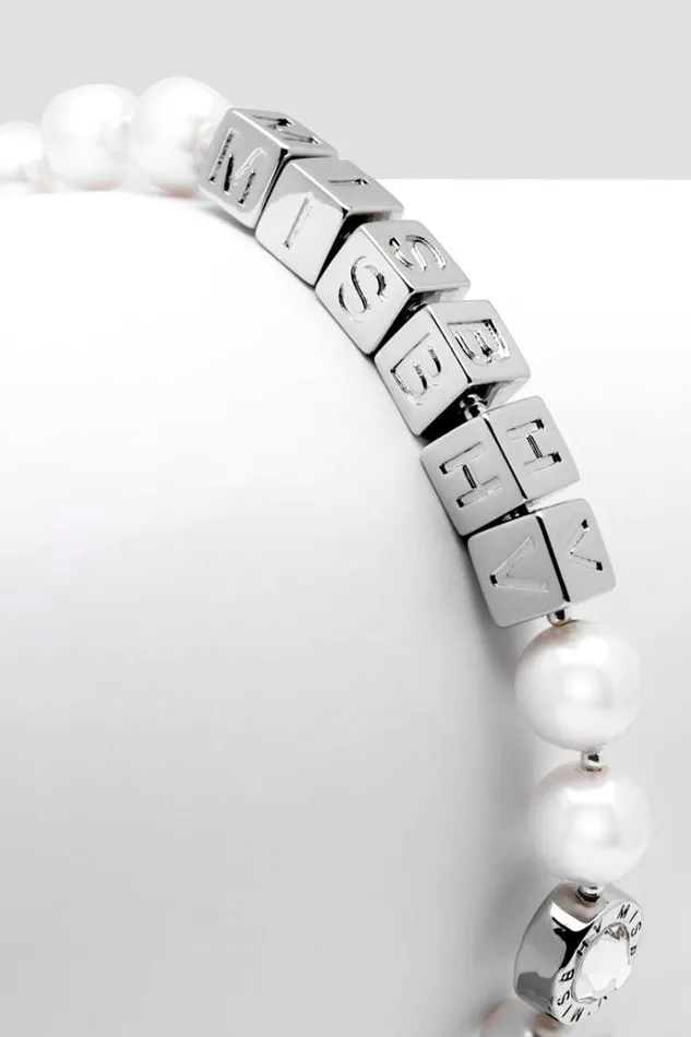 Jewelry WomenMen MISBHV NY Bead Necklace White