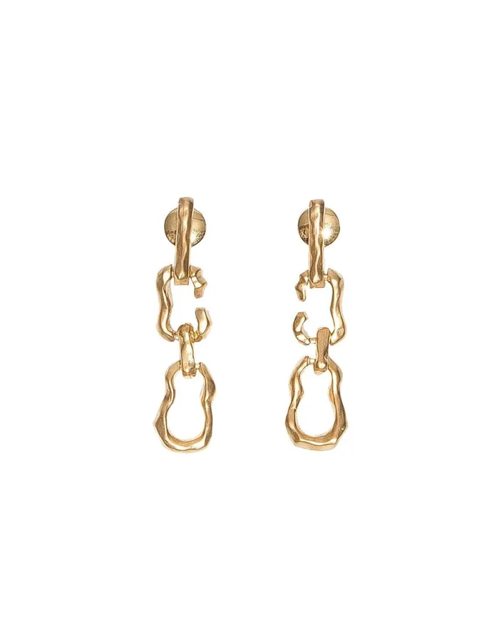 Jewelry Women ViX Paula Hermanny Adalia Petit Earrings 8211 Gold