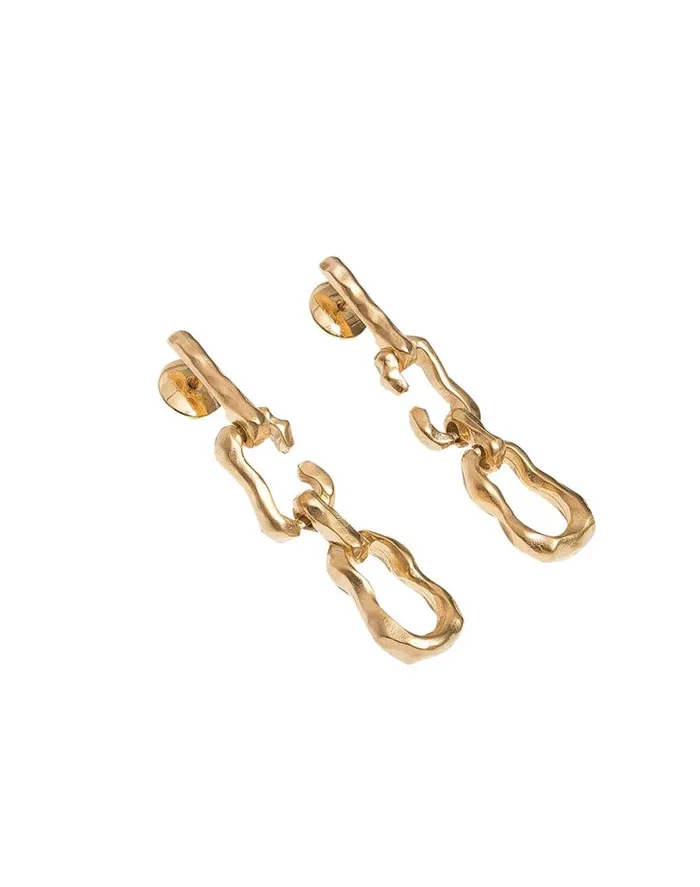 Jewelry Women ViX Paula Hermanny Adalia Petit Earrings 8211 Gold