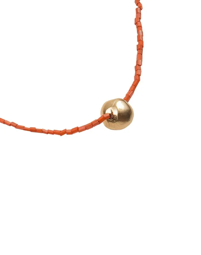 Jewelry Women ViX Paula Hermanny Paige Necklace 8211 Orange