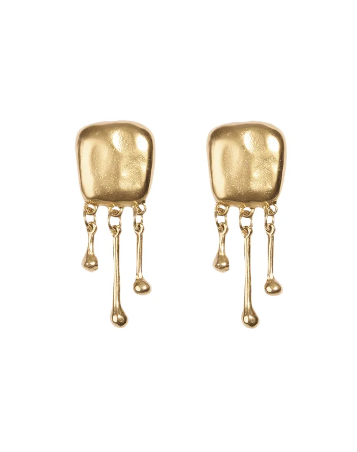 Jewelry Women ViX Paula Hermanny Zaya Earrings 8211 Gold