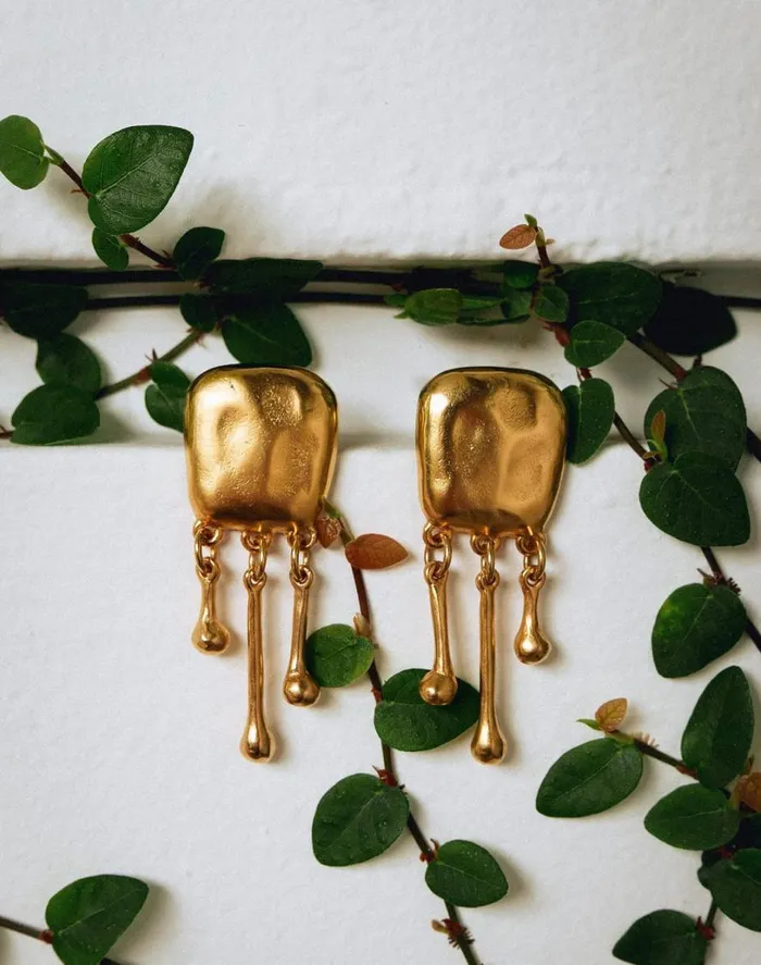 Jewelry Women ViX Paula Hermanny Zaya Earrings 8211 Gold