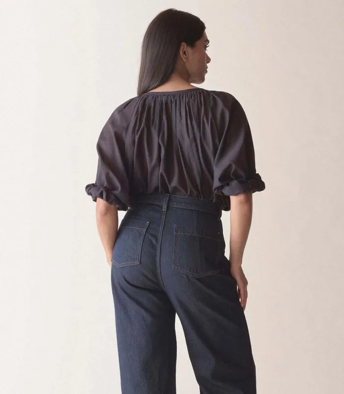 JIANA TOP Navy Shop DEN Tops