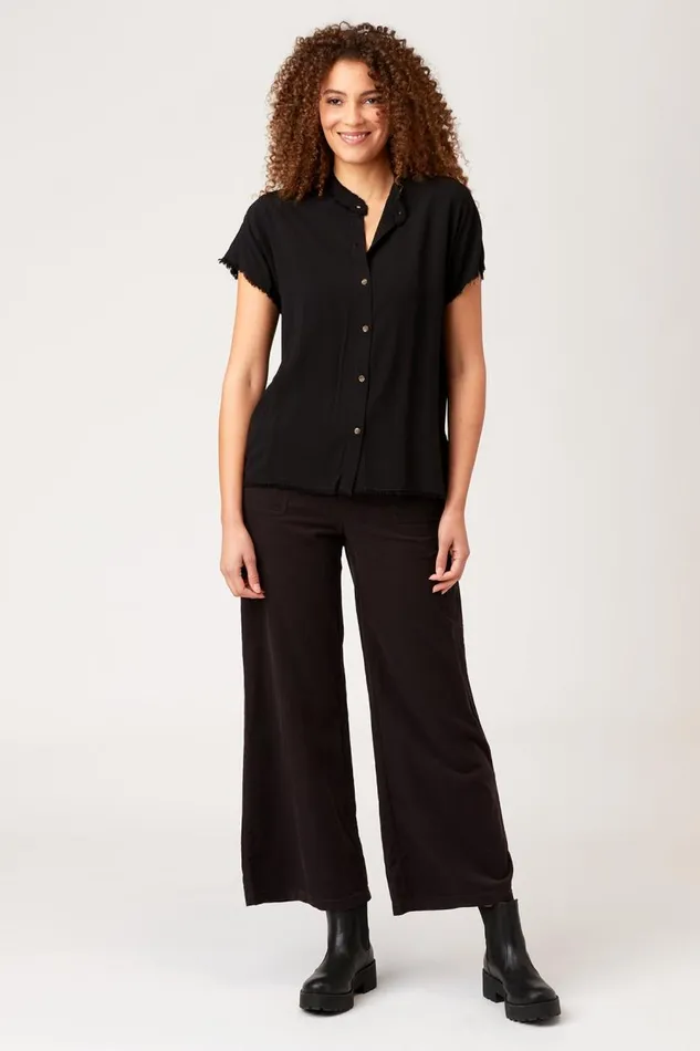 Jolene Wide Leg Black Clothing XCVI Leggings