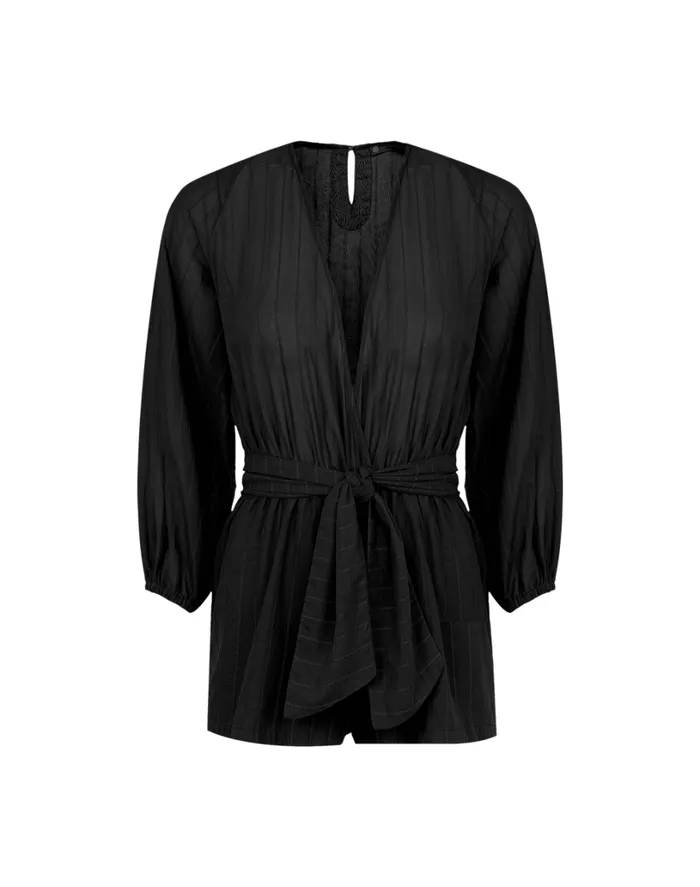 Jumpsuits and Rompers Women ViX Paula Hermanny Gina Mini Jumper 8211 Black