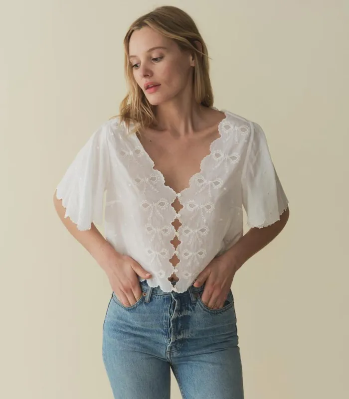 KACY TOP Salt Shop DEN Tops