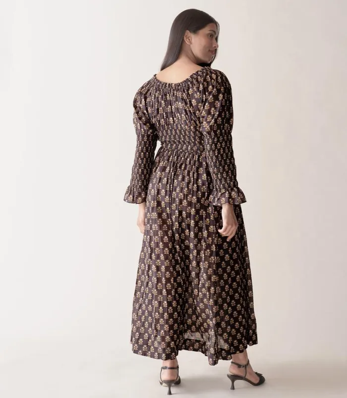 KAIRA DRESS Noir Meadowsweet Floral Shop DEN Dresses