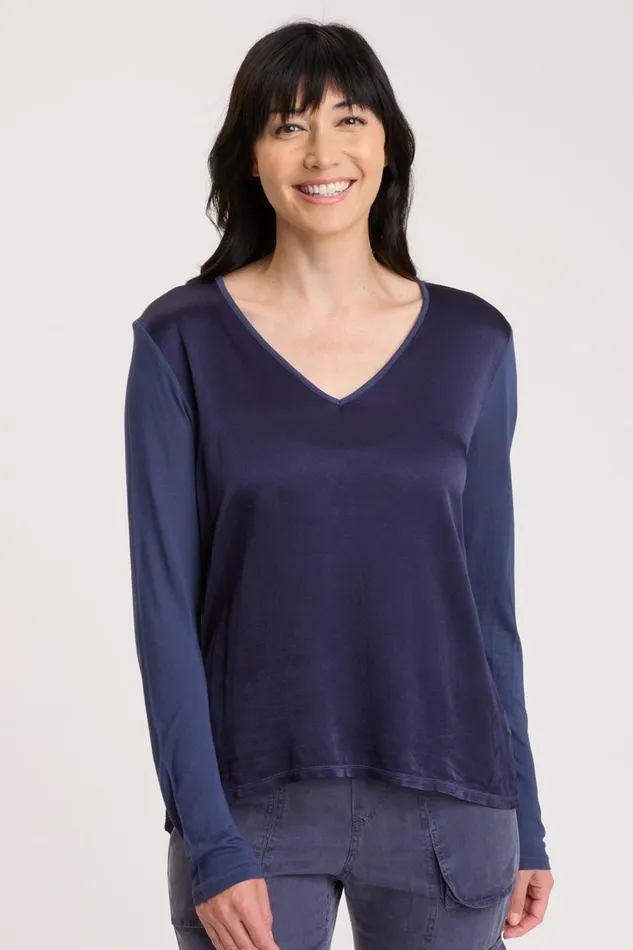 Kalvin Top Nightshadow Clothing XCVI ShirtsBlouses