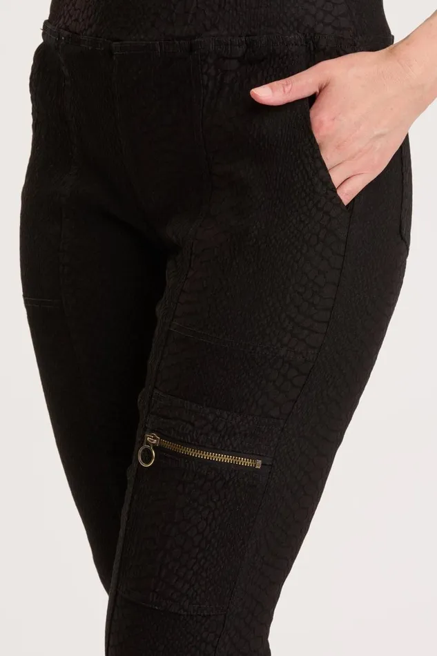 Kamala Legging Black Double Dye Clothing XCVI Leggings
