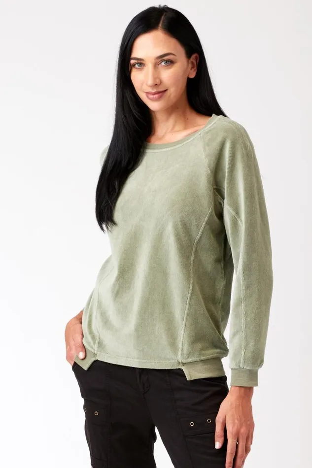 Keoki Pullover Elm Pigment Clothing XCVI Sweatshirts