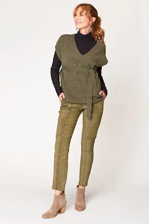 Kerby Sweater Vest Sitka Spruce Clothing XCVI Sweaters